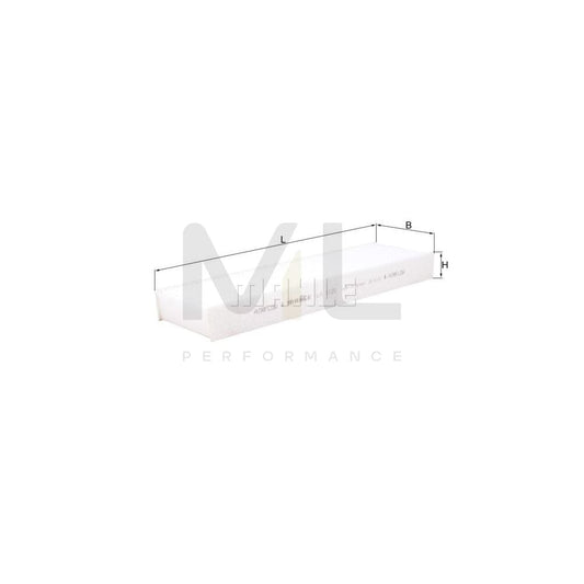 MAHLE ORIGINAL LA 1121 Pollen filter Particulate Filter | ML Performance Car Parts