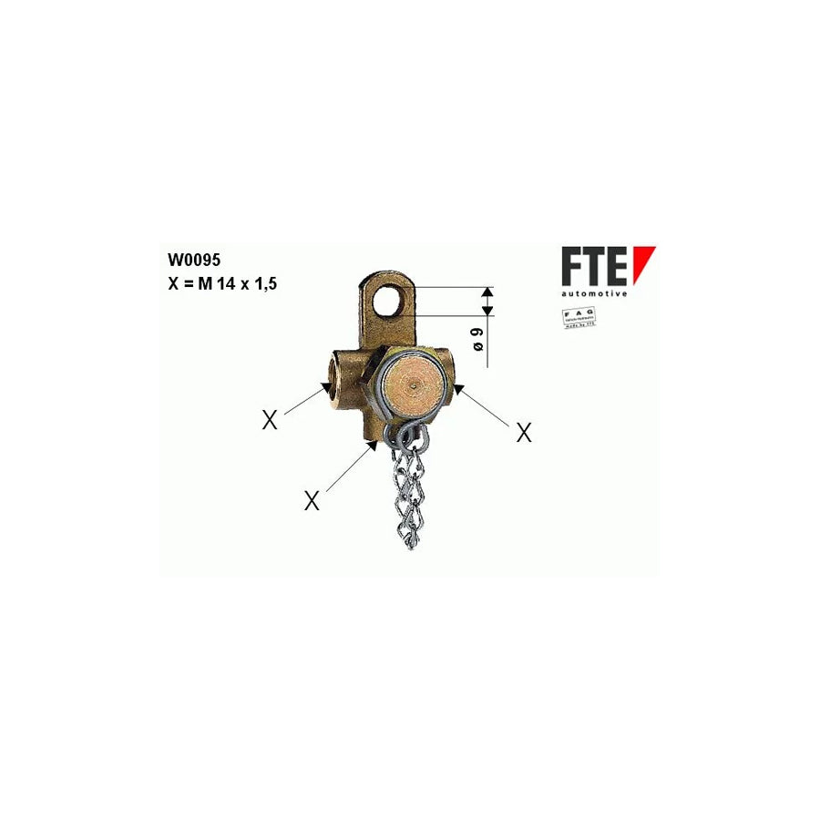 Fte W0095 Test Connection, Piping | ML Performance UK Car Parts