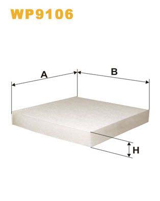 WIX Filters WP9106 Pollen Filter
