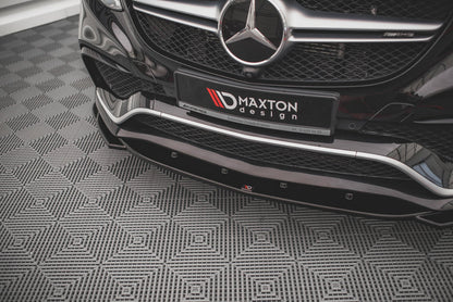 Maxton Design Mercedes Benz GLE63 AMG Coupe C292 Front Splitter V.2