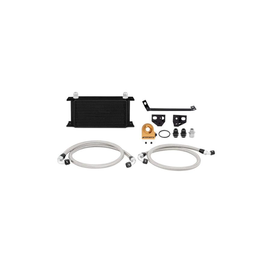 Mishimoto MMOC-MUS4-15TBK 15 Ford Mustang EcoBoost Thermostatic Oil Cooler Kit - Black