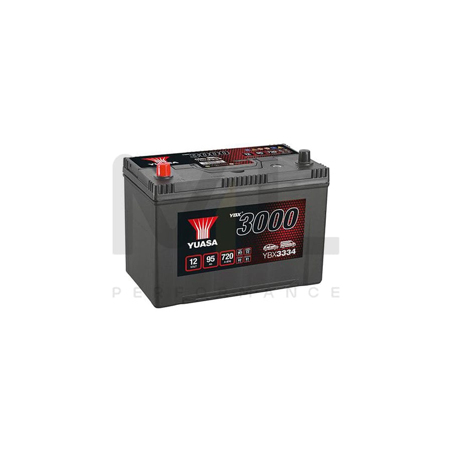 Yuasa YBX3334 12v 95Ah SMF Battery | ML Performance UK Car Parts