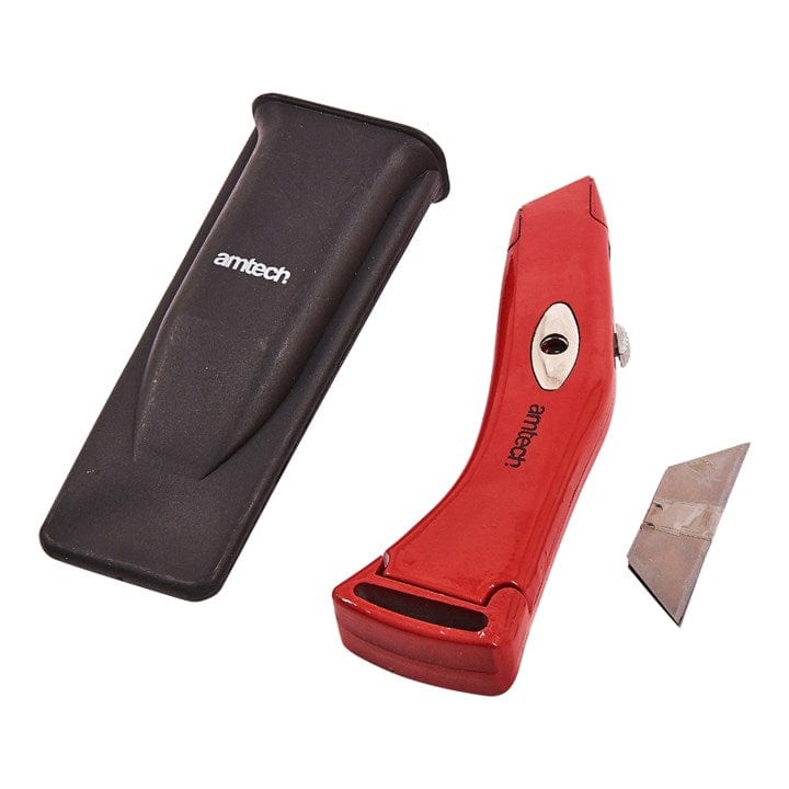 Amtech Utility Knife With Holster | ML Performance DIY & Power Tools