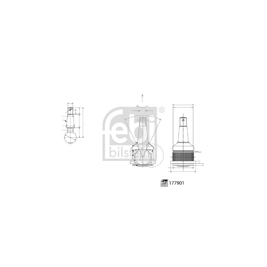 Febi Bilstein 177901 Ball Joint