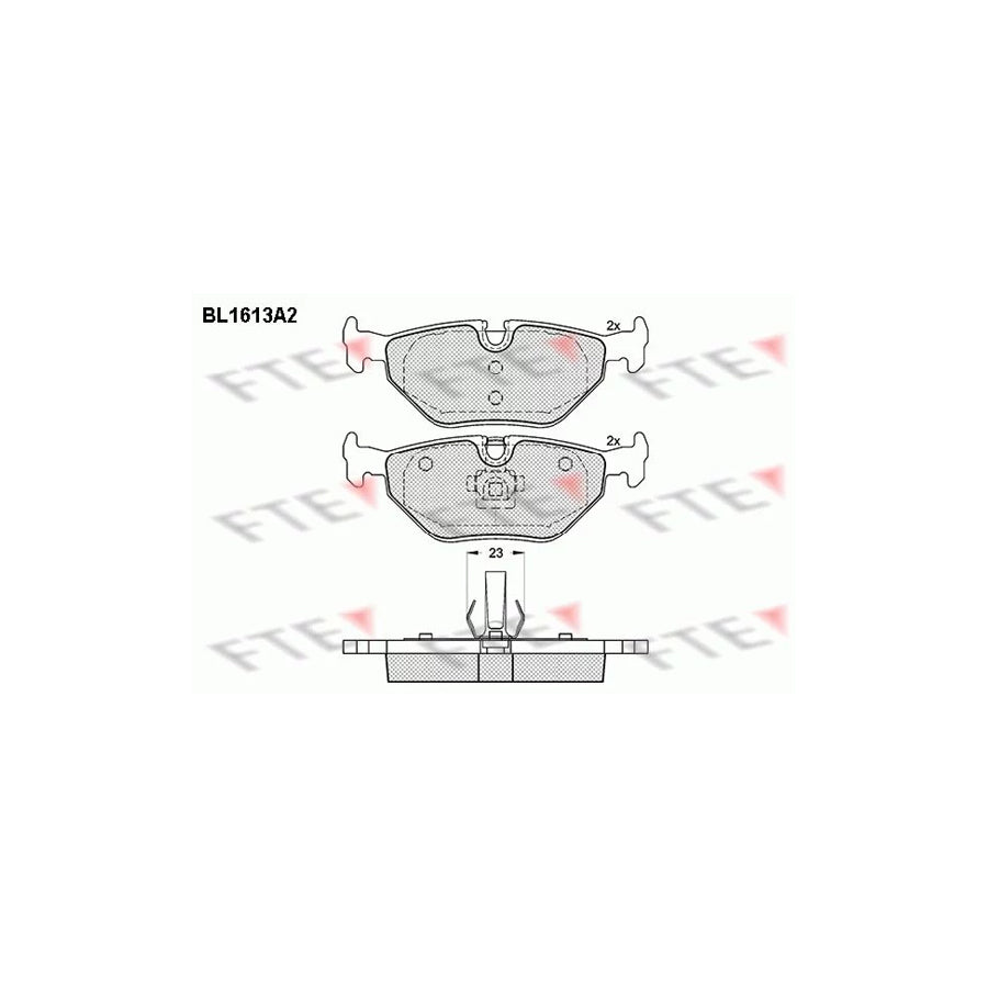 Fte 9010248 Brake Pad Set | ML Performance UK Car Parts