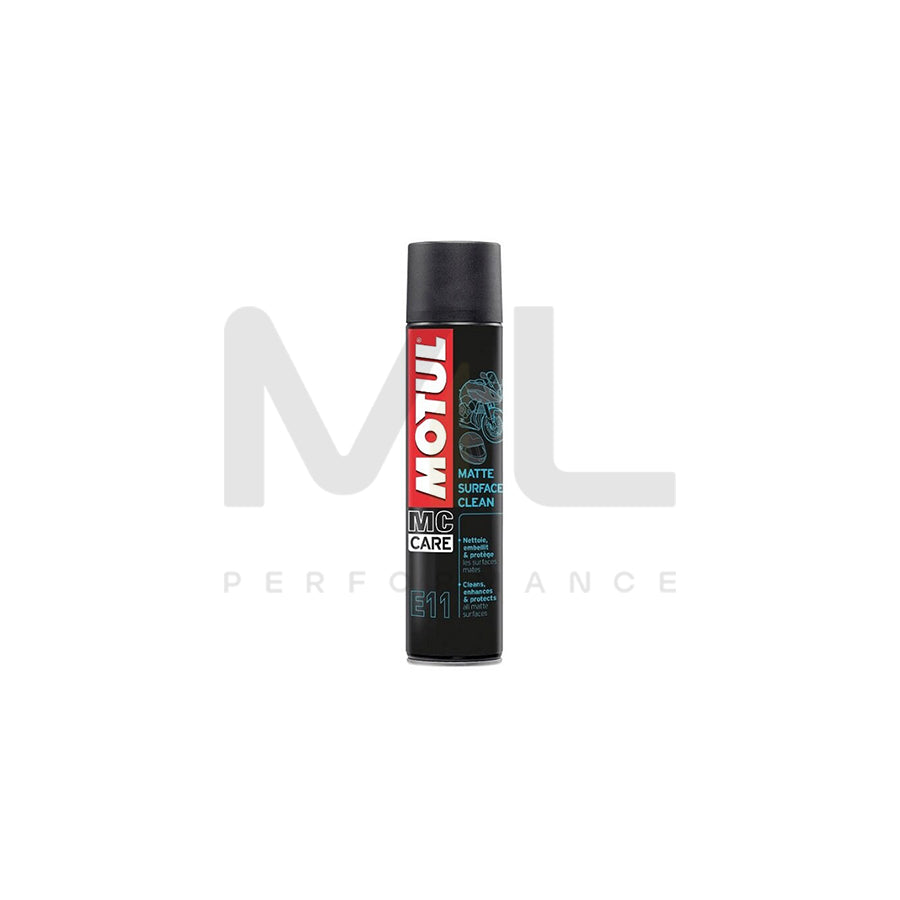 Motul MC Care E11 Matte Surface Clean - Motorcycle Dry Cleaner Spray on/ldl | Engine Oil | ML Car Parts UK | ML Performance