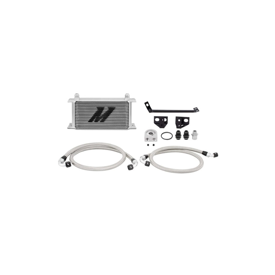 Mishimoto MMOC-MUS4-15 15 Ford Mustang EcoBoost Non-Thermostatic Oil Cooler Kit - Silver