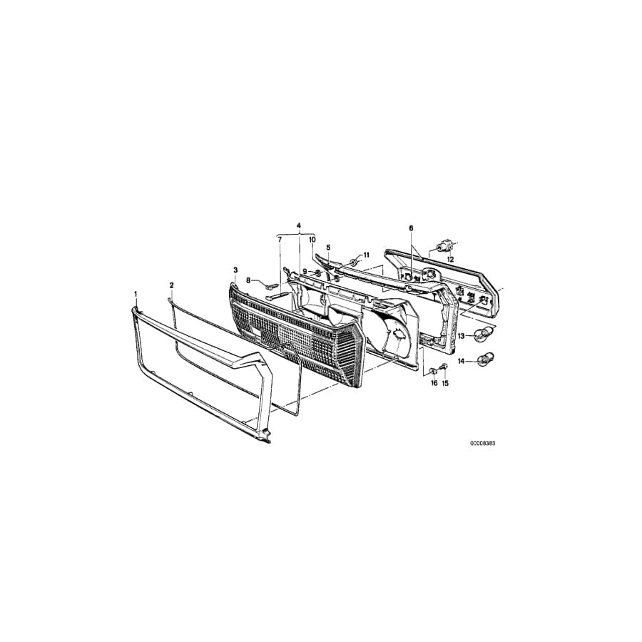 Genuine BMW 63211363905 E12 Washer (Inc. 520, 518 & 525) | ML Performance UK Car Parts