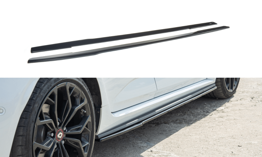 Maxton Design RE-ME-4-RS-SD1T Side Skirts Diffusers Renault Megane RS MK4 | ML Performance UK Car Parts