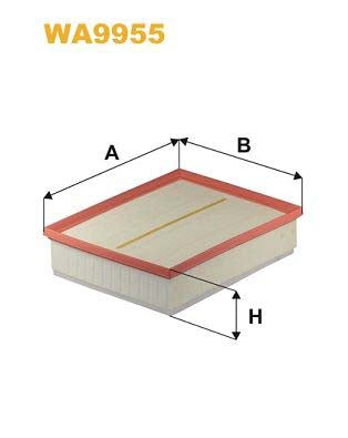 WIX Filters WA9955 Air Filter