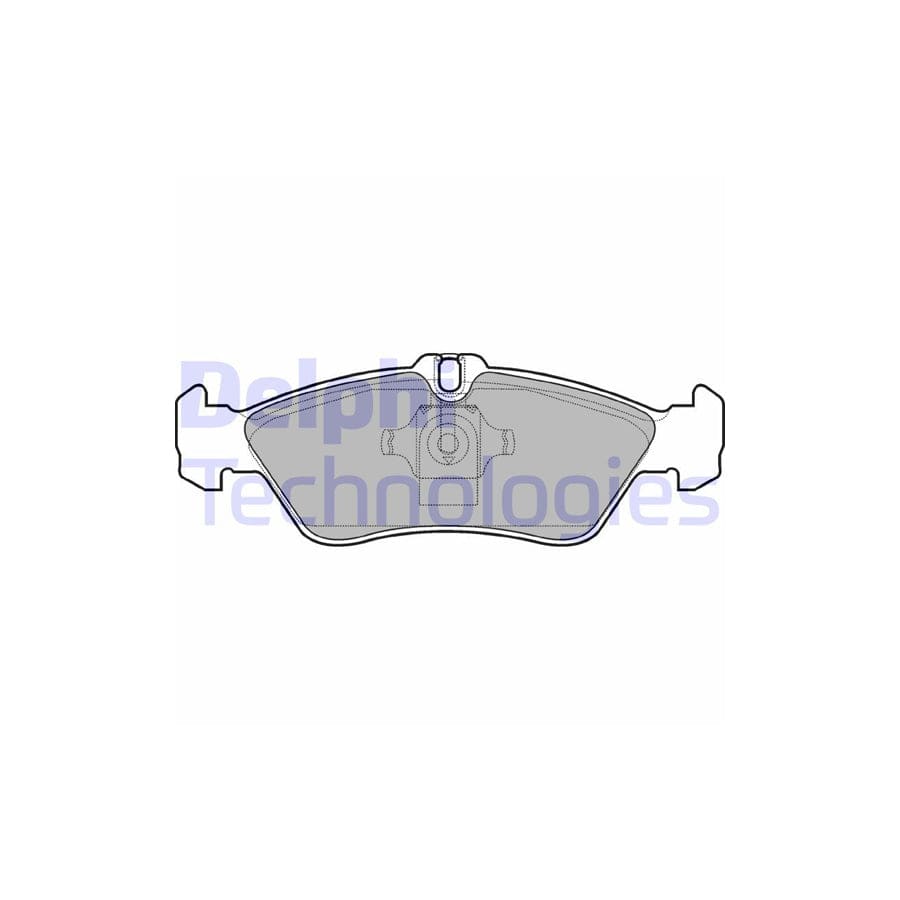 Delphi Lp1596 Brake Pad Set