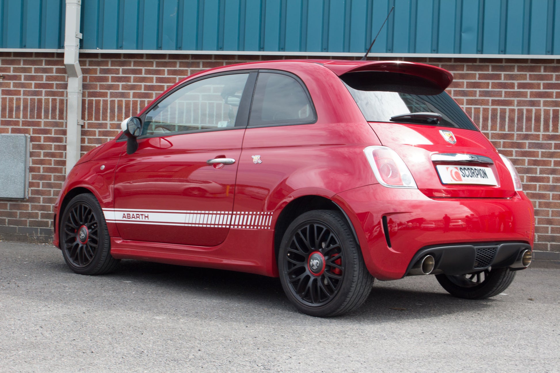 Scorpion SFT005 Fiat 500/595 Abarth Non-Resonated Cat-Back System  | ML Performance UK UK