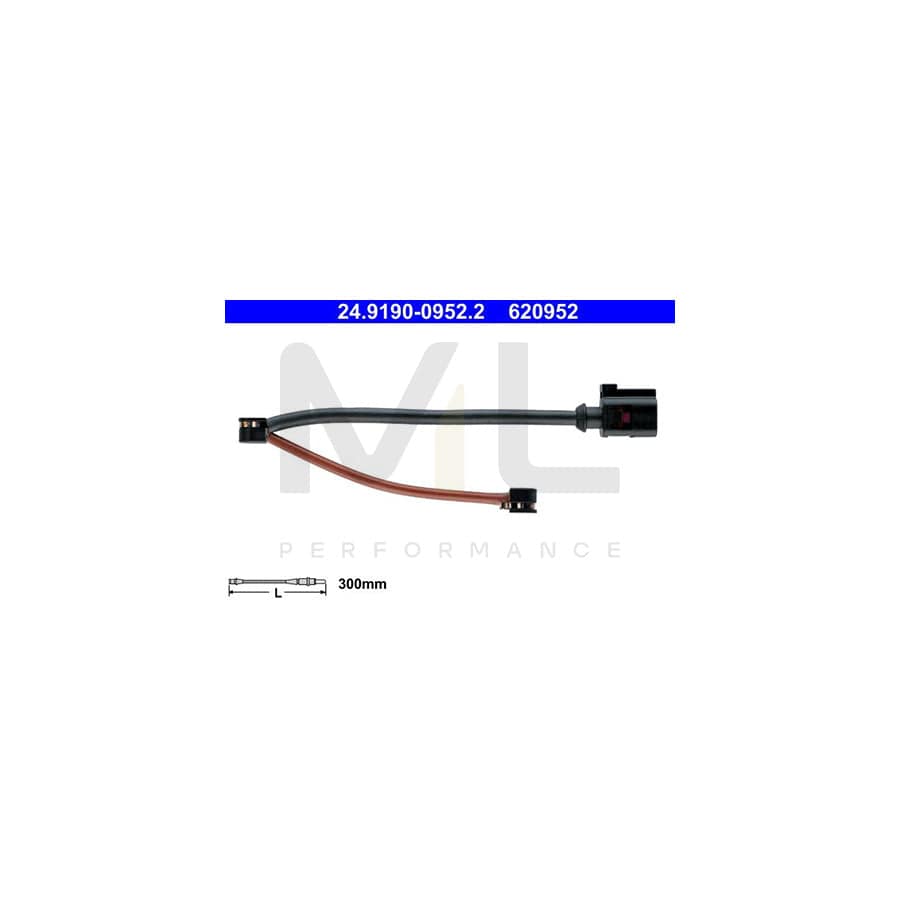 ATE 24.8190-0952.2 Brake pad wear sensor | ML Performance Car Parts