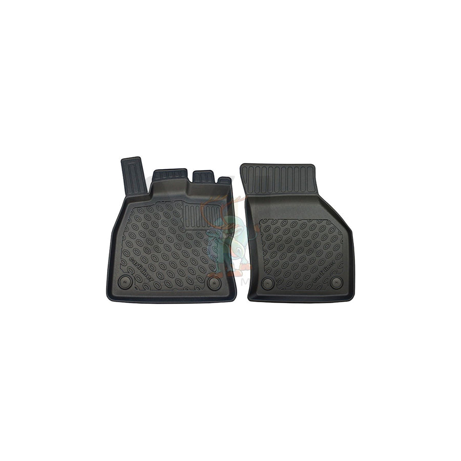 RENSI 253108 Floor mat set Elastomer, Front, Quantity: 2, Anthracite, Black | ML Performance Car Parts