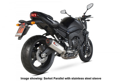 Scorpion RYA74CEO Yamaha Serket Parallel Slip-On - Carbon Fibre Sleeve (FZ1 / FZ1 S) | ML Performance UK UK