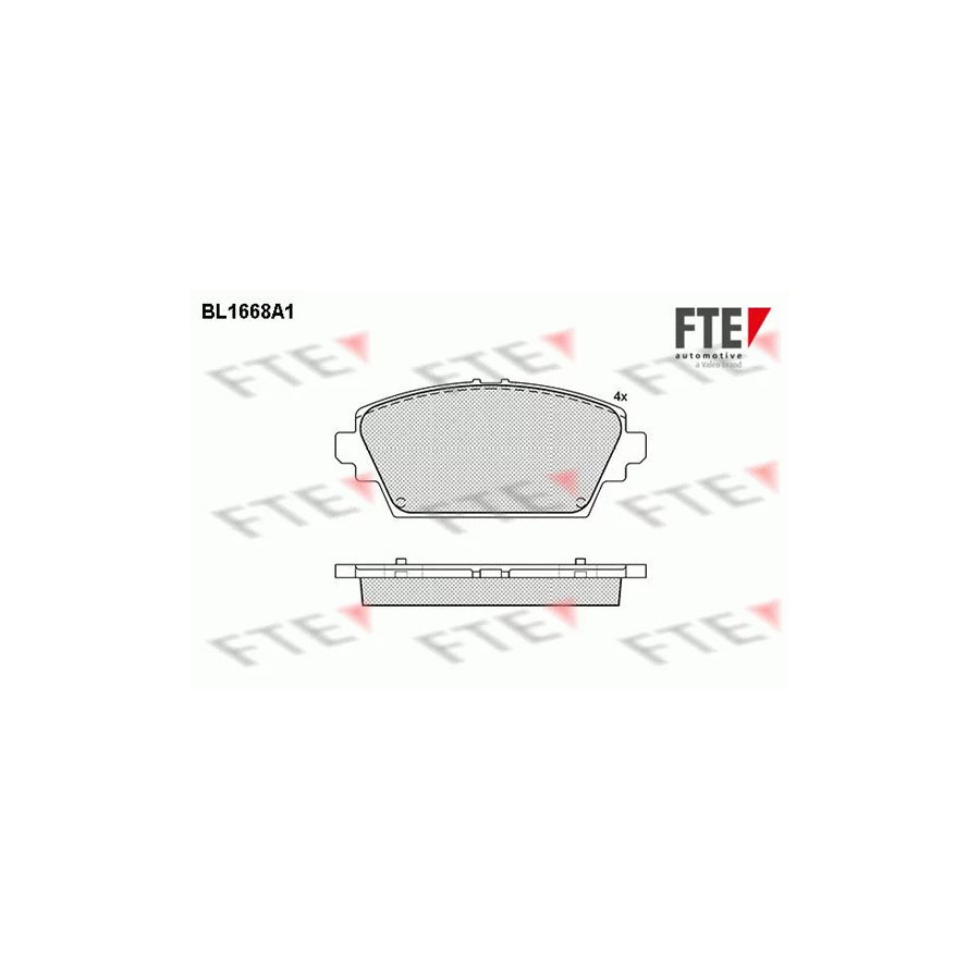 Fte 9010280 Brake Pad Set | ML Performance UK Car Parts