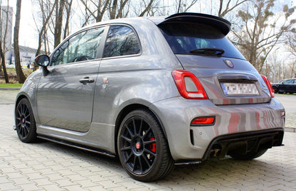 Maxton Design Fiat 500 Abarth MK1 Facelift Rear Side Splitters