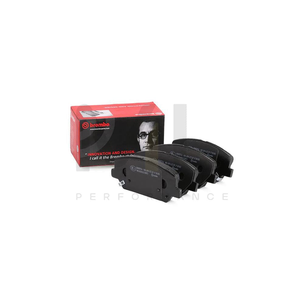 Brembo P 30 065 Brake Pad Set With Acoustic Wear Warning | ML Performance Car Parts