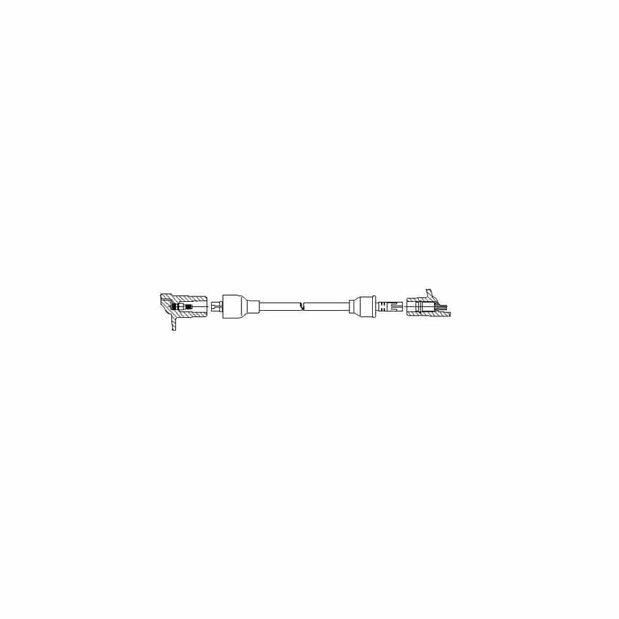 Bremi 355/70 Ignition Lead For Opel Kadett E Caravan (T85)