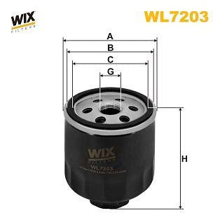 WIX Filters WL10372 Oil Filter For Porsche Panamera (970)