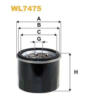 WIX Filters WL7475 Oil Filter