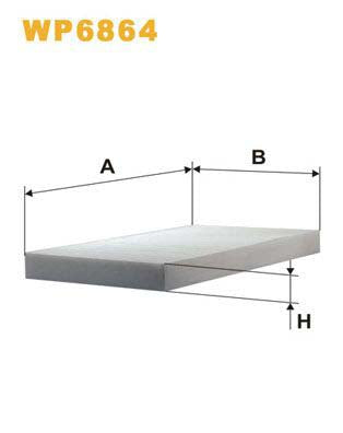 WIX Filters WP6864 Pollen Filter