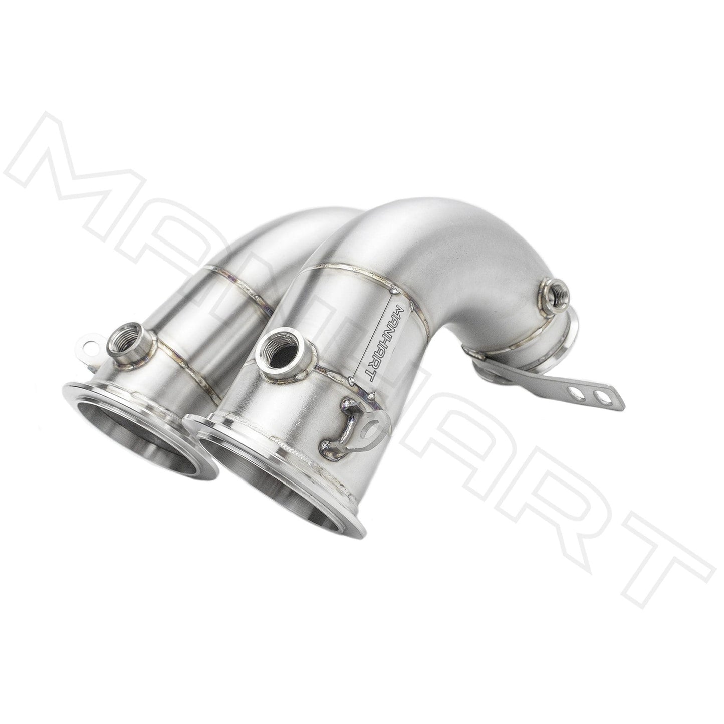 MANHART MH5F9511202 DOWNPIPES RACE FOR BMW F95 / F96 X5M / X6M (COMPETITION) CAT-REPLACEMENT (PART 1 OF 2)