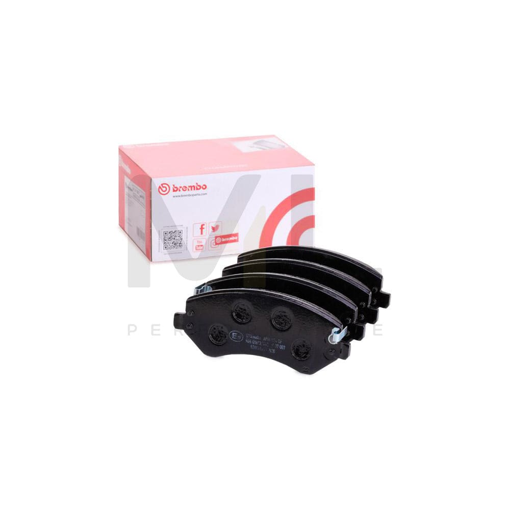 Brembo P 37 007 Brake Pad Set With Acoustic Wear Warning | ML Performance Car Parts