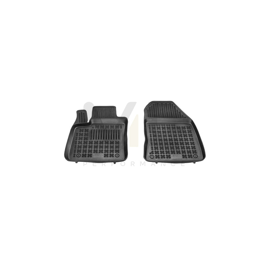 REZAW PLAST 200622 Floor mat set for FORD TRANSIT COURIER Elastomer, Front, Black | ML Performance Car Parts