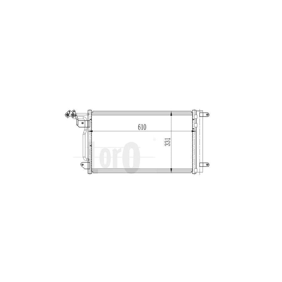 Abakus 0030160022 Air Conditioning Condenser | ML Performance UK