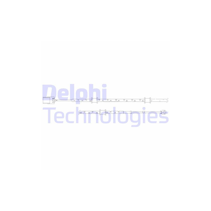 Delphi Lz0252 Warning Contact Set, Brake Pad Wear