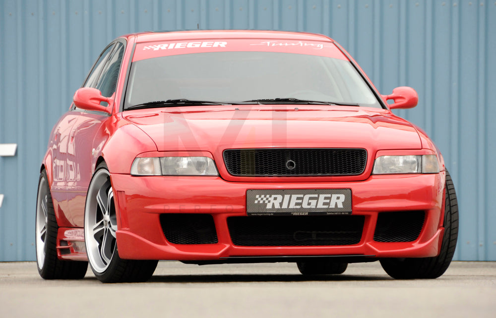 Rieger 00055071 Audi B5 A4 Front Bumper - RS4-Look 3 | ML Performance UK Car Parts