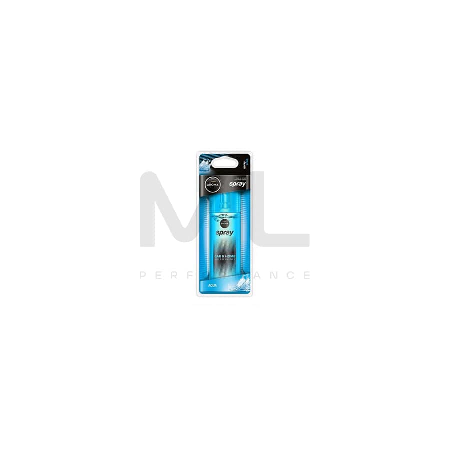 AROMA CAR Aqua, Spray A63168 Car air freshener aerosol, Contents: 50ml | ML Performance Car Parts