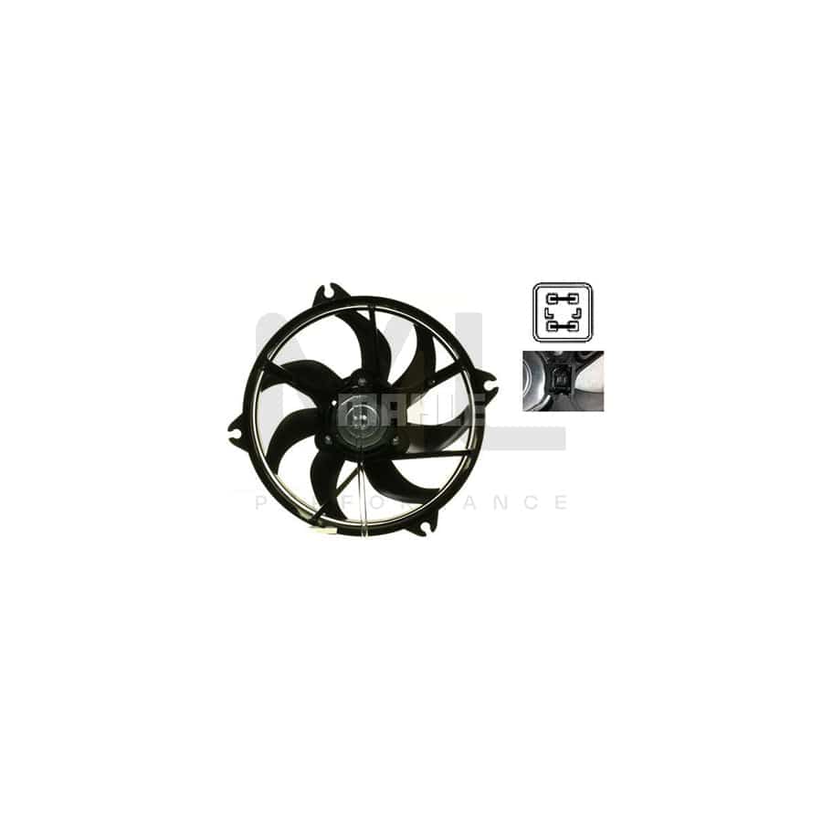 MAHLE ORIGINAL CFF 318 000S Fan, radiator for PEUGEOT 406 ???: 385mm, without radiator fan shroud | ML Performance Car Parts