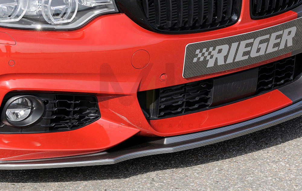 Rieger 00099238 BMW 4 Series F32 F33 F36 Front Splitter 3 | ML Performance UK Car Parts