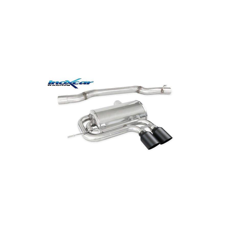 InoXcar MICO.19.90CBLACK Mini Cooper (F56) Rear Silencer | ML Performance UK Car Parts