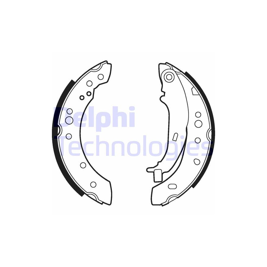 Delphi Ls2013 Brake Shoe Set