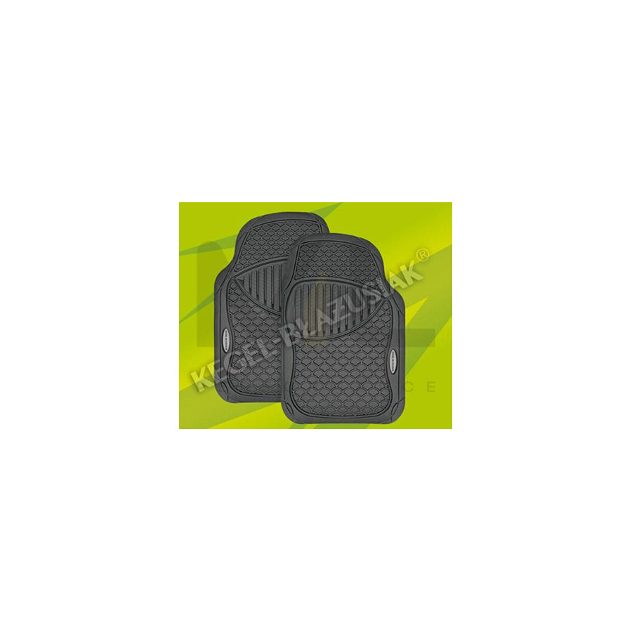 KEGEL 5-8505-785-4010 Floor mat set Elastomer, Front, Quantity: 2, Black | ML Performance Car Parts