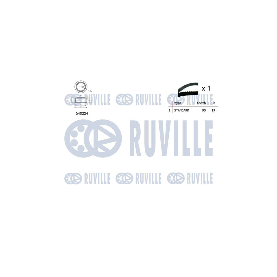 Ruville 58865 Alternator Freewheel Clutch Suitable For Mercedes-Benz Vario | ML Performance UK Car Parts