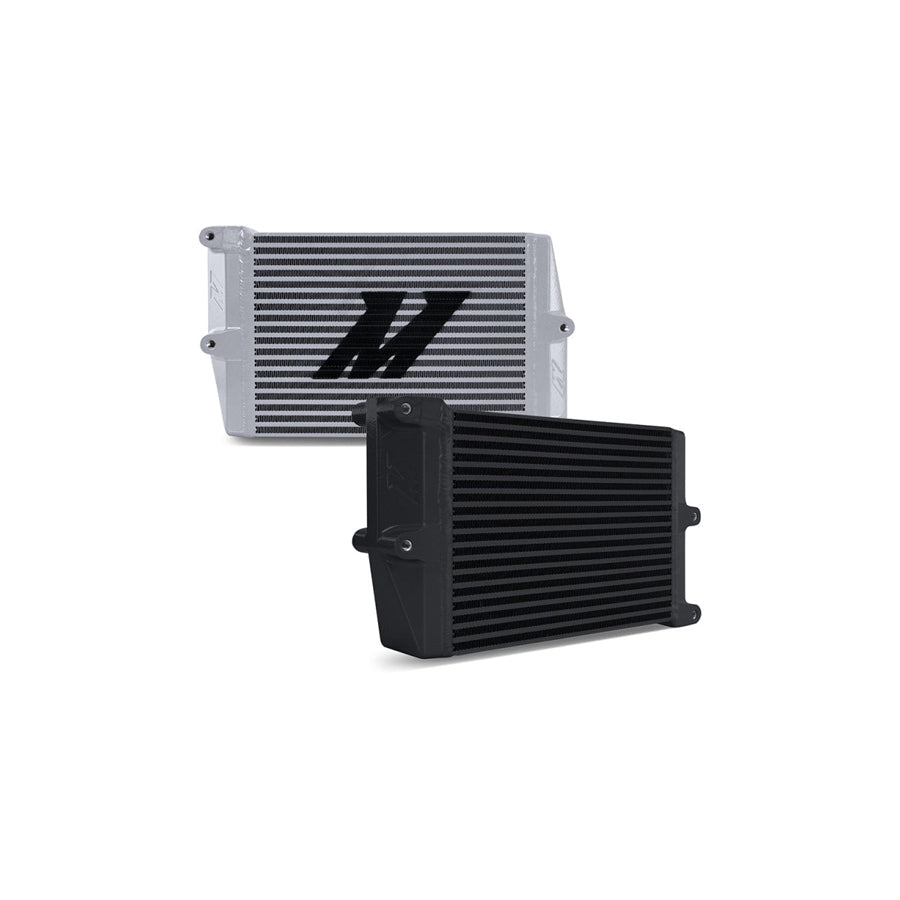 Mishimoto MMOC-OO-10BK Heavy-Duty Oil Cooler - 10in. Opposite-Side Outlets - Black