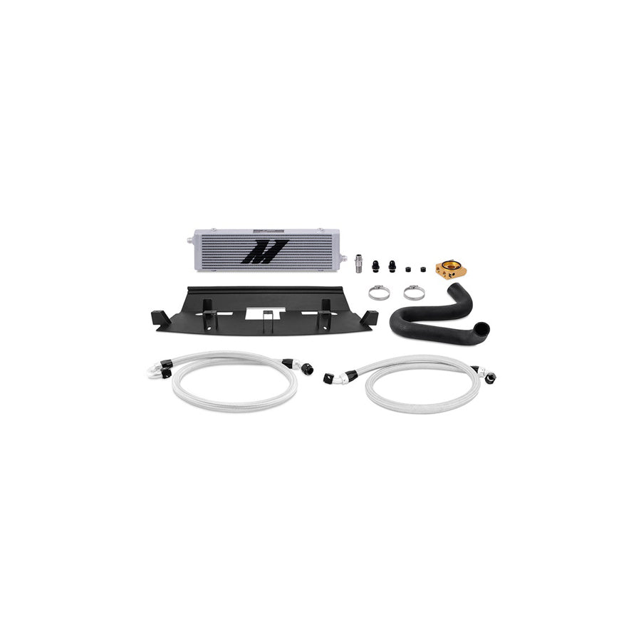 Mishimoto MMOC-MUS8-18TRHDBK Oil Cooler Kit With Thermostatic Sandwich Plate Black Mustang