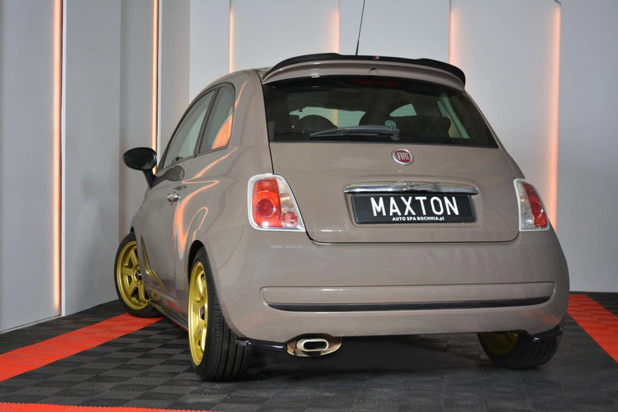 Maxton Design Fiat 500 Hatchback (Pre-Facelift) Rear Side Splitters