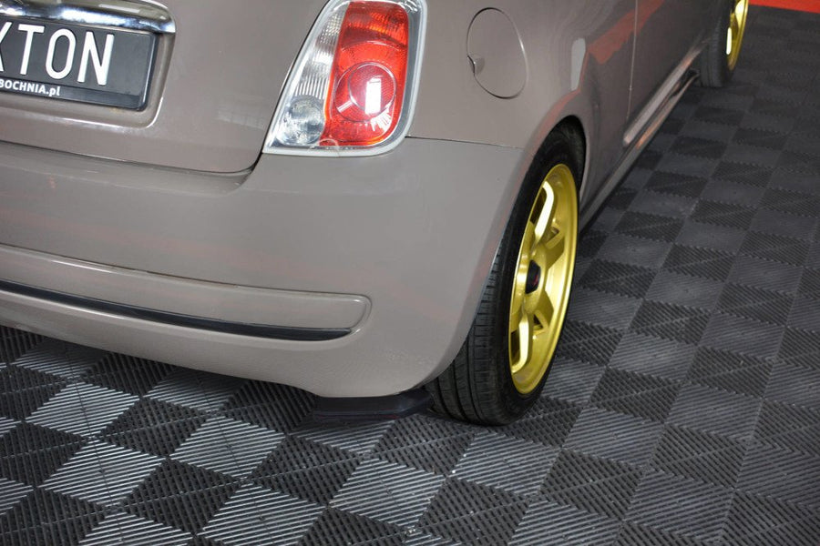 Maxton Design Fiat 500 Hatchback (Pre-Facelift) Rear Side Splitters