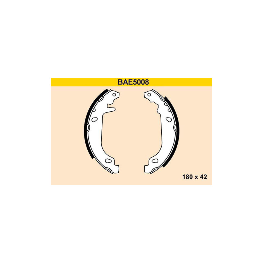 Barum BAE5008 Brake Shoe Set