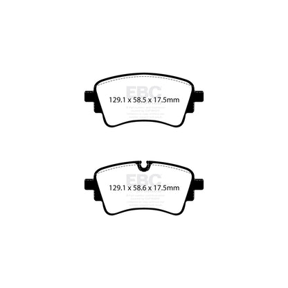 EBC DP22435 Audi B9 C8 D5 Greenstuff Rear Brake Pads - TRW Caliper (Inc. A4, A5, A6, A7, A8) 2 | ML Performance UK Car Parts