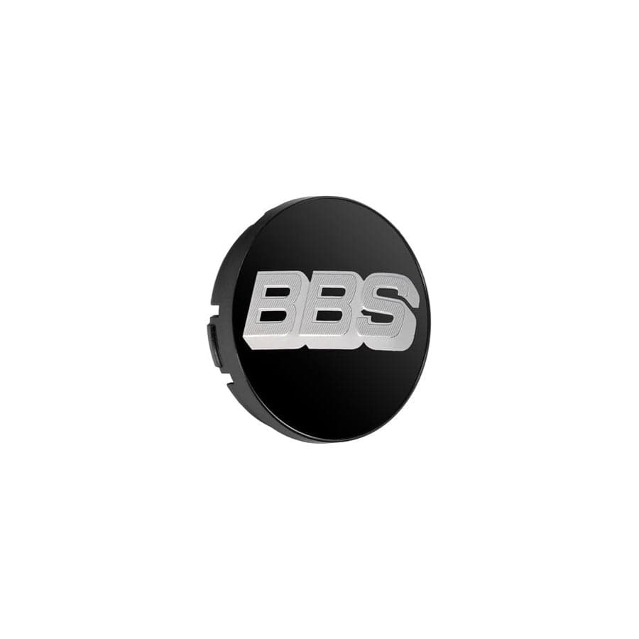 BBS Wheels 58071010 Standard Center Cap Black With 2D-Logo Silver Ø56mm | ML Performance UK Car Parts