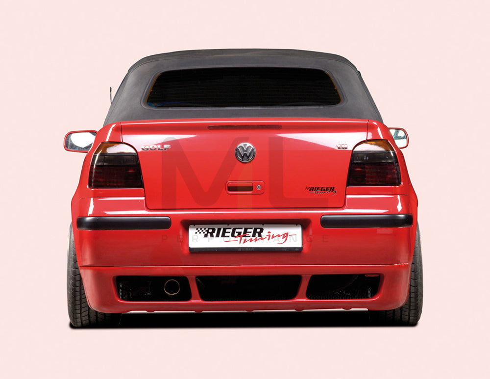 Rieger 00059041 VW Mk4 Golf Rear Diffuser 2 | ML Performance UK Car Parts