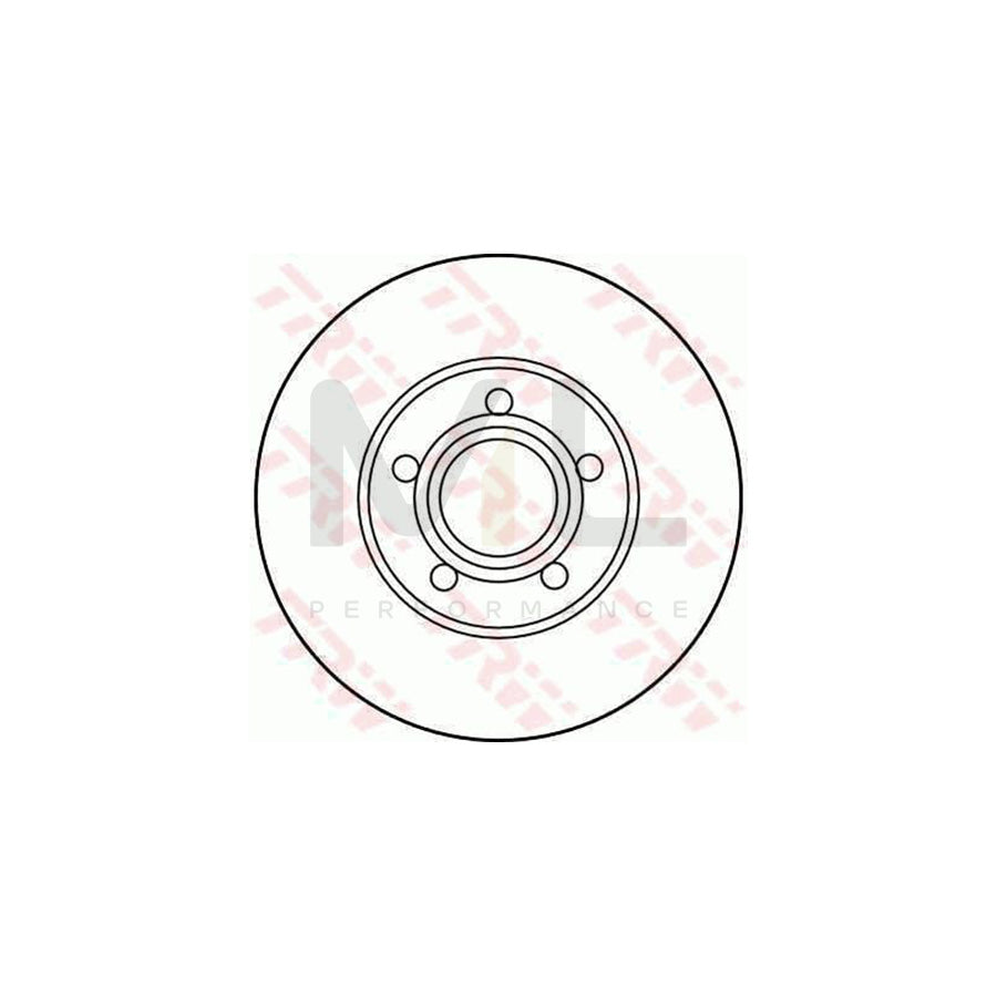 TRW DF2692 Brake Disc Vented | ML Performance Car Parts