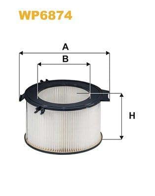 WIX Filters WP6874 Pollen Filter