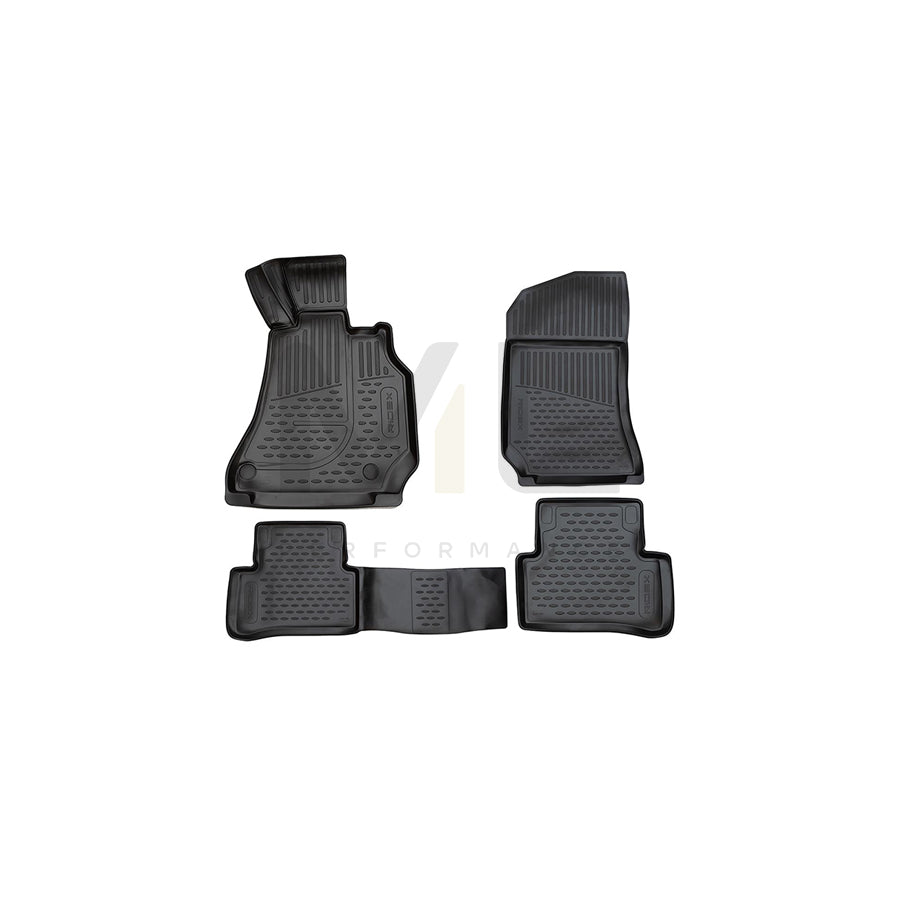 RIDEX 215A0954 Floor mat set suitable for MERCEDES-BENZ E-Class Saloon (W212) | ML Performance Car Parts